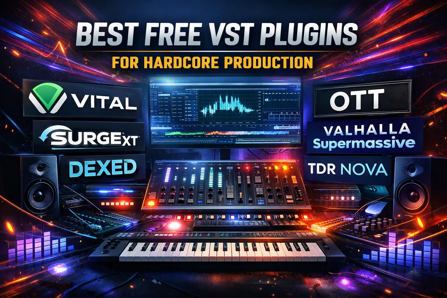 Best Free VST Plugins for Hardcore Production in 2026