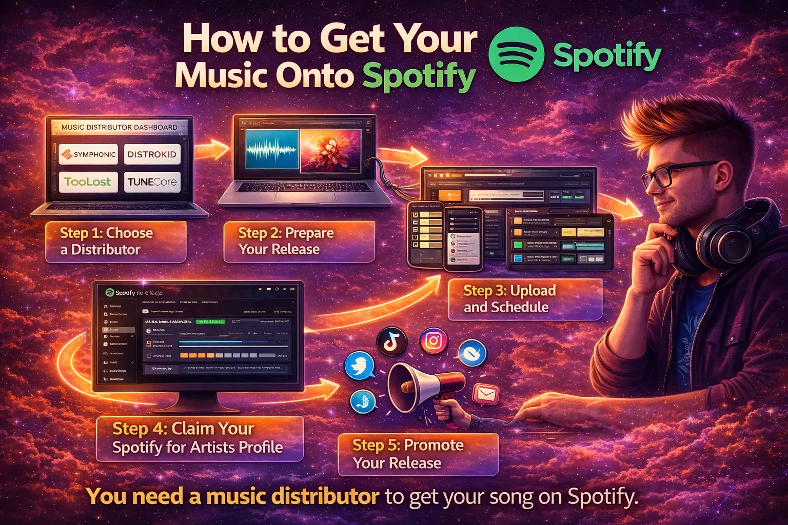 How to Get Your Music on Spotify: A Step-by-Step Guide