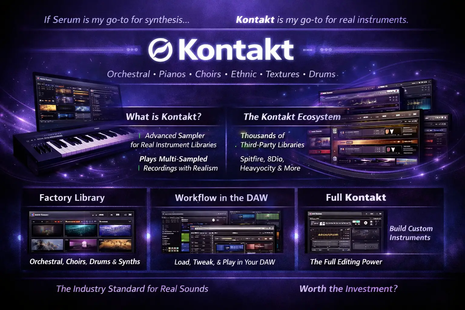 Kontakt Review: The Sample Library That Does Everything
