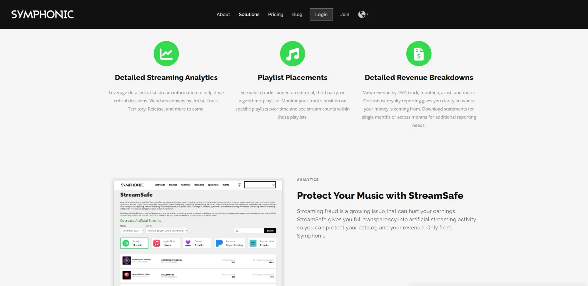 Symphonic Music Reporting