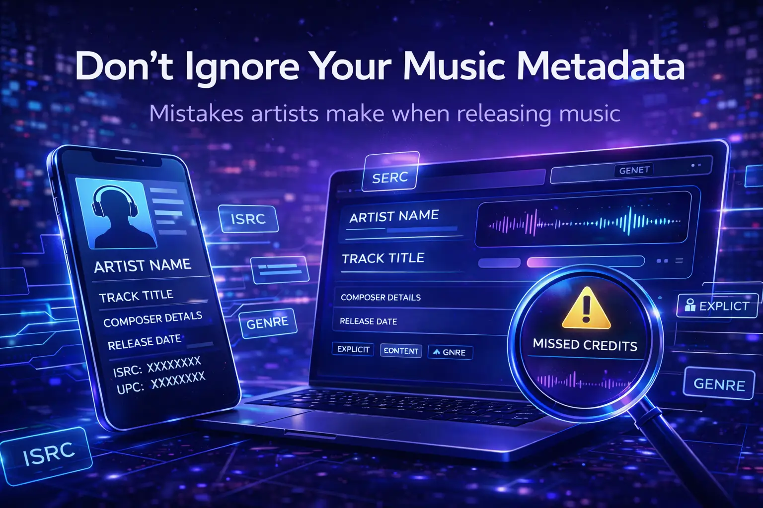 Common Metadata Mistakes That Can Hurt a Music Release