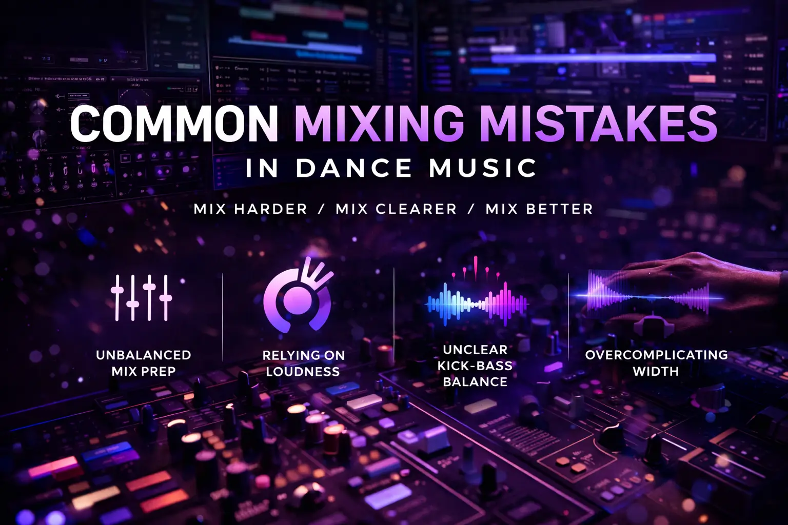 What New Producers Get Wrong About Mixing Dance Music