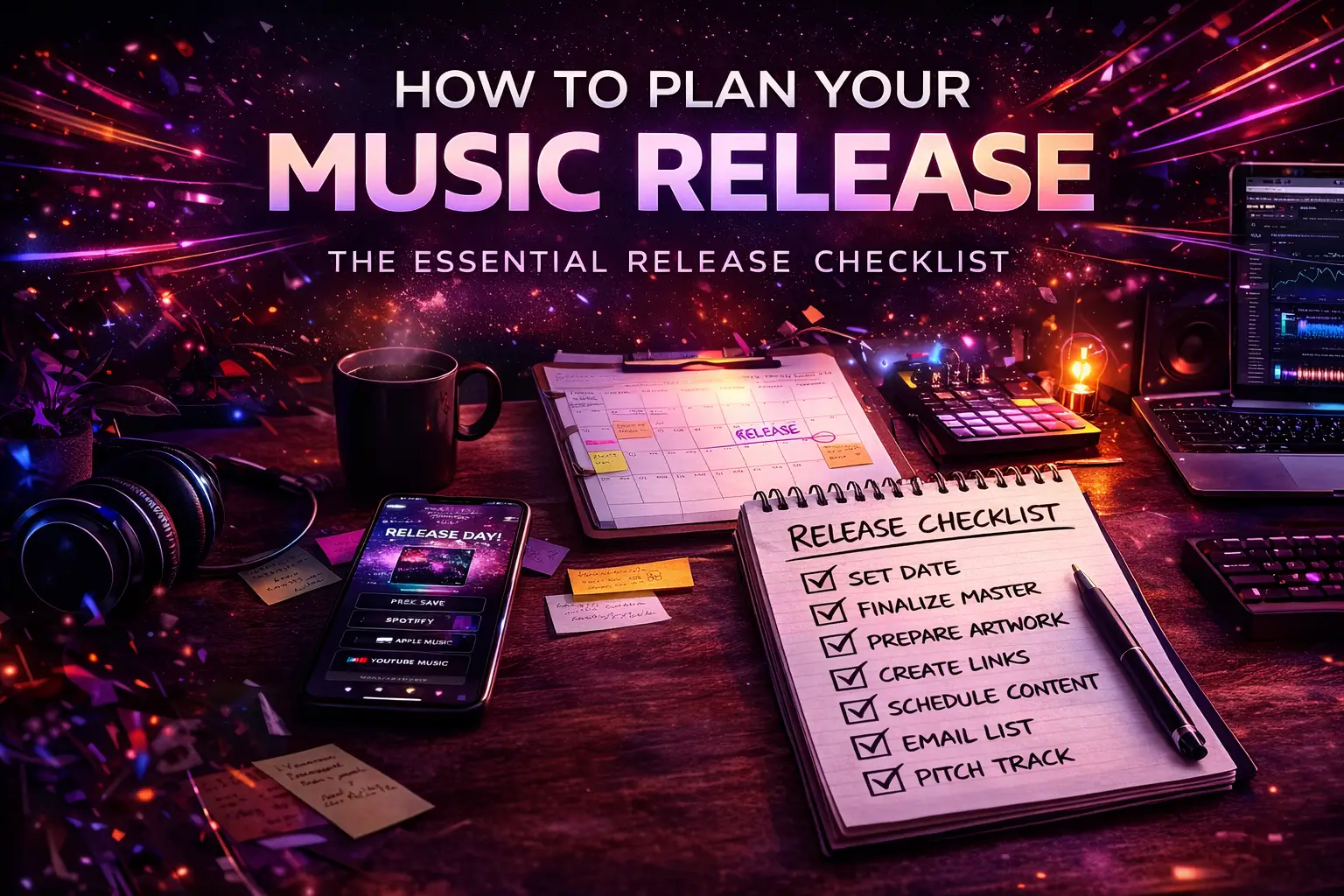 How to Plan a Music Release Properly as an Independent Artist