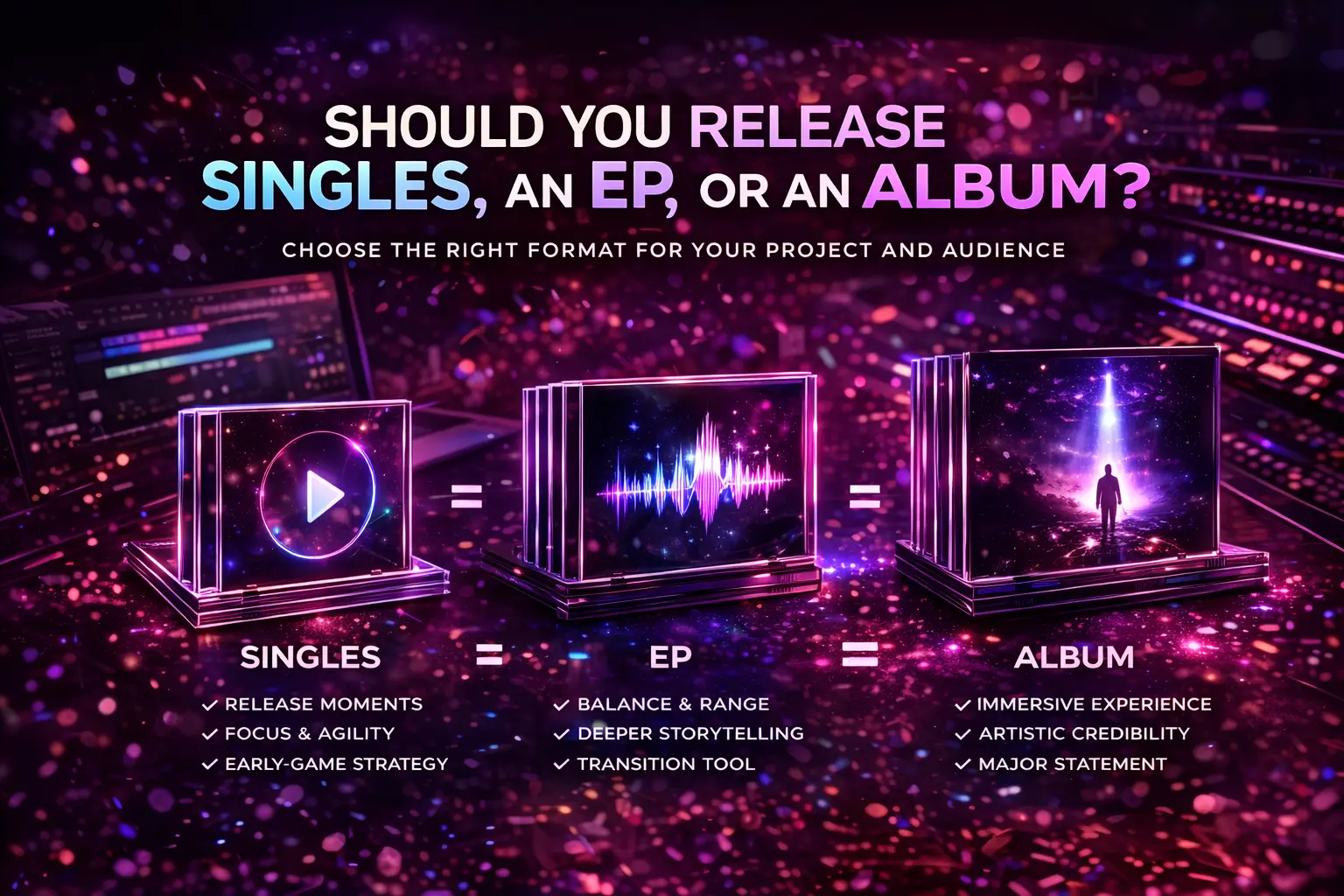 Should Independent Artists Release Singles, EPs or Albums?
