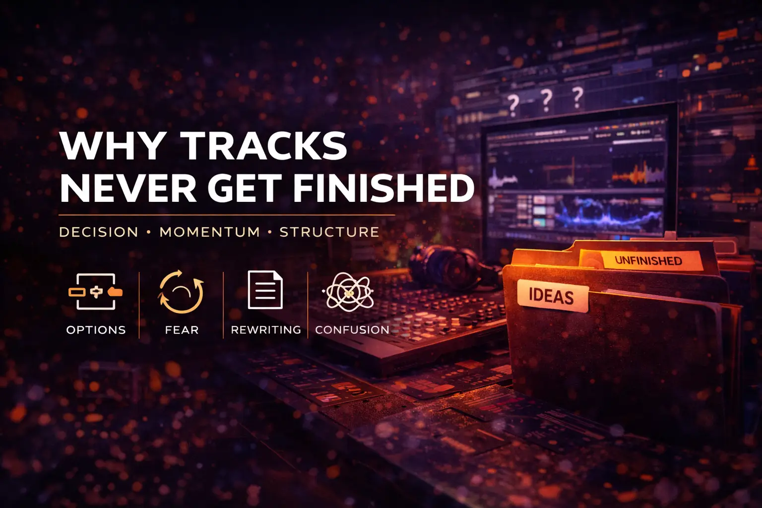 Why Some Tracks Never Get Finished