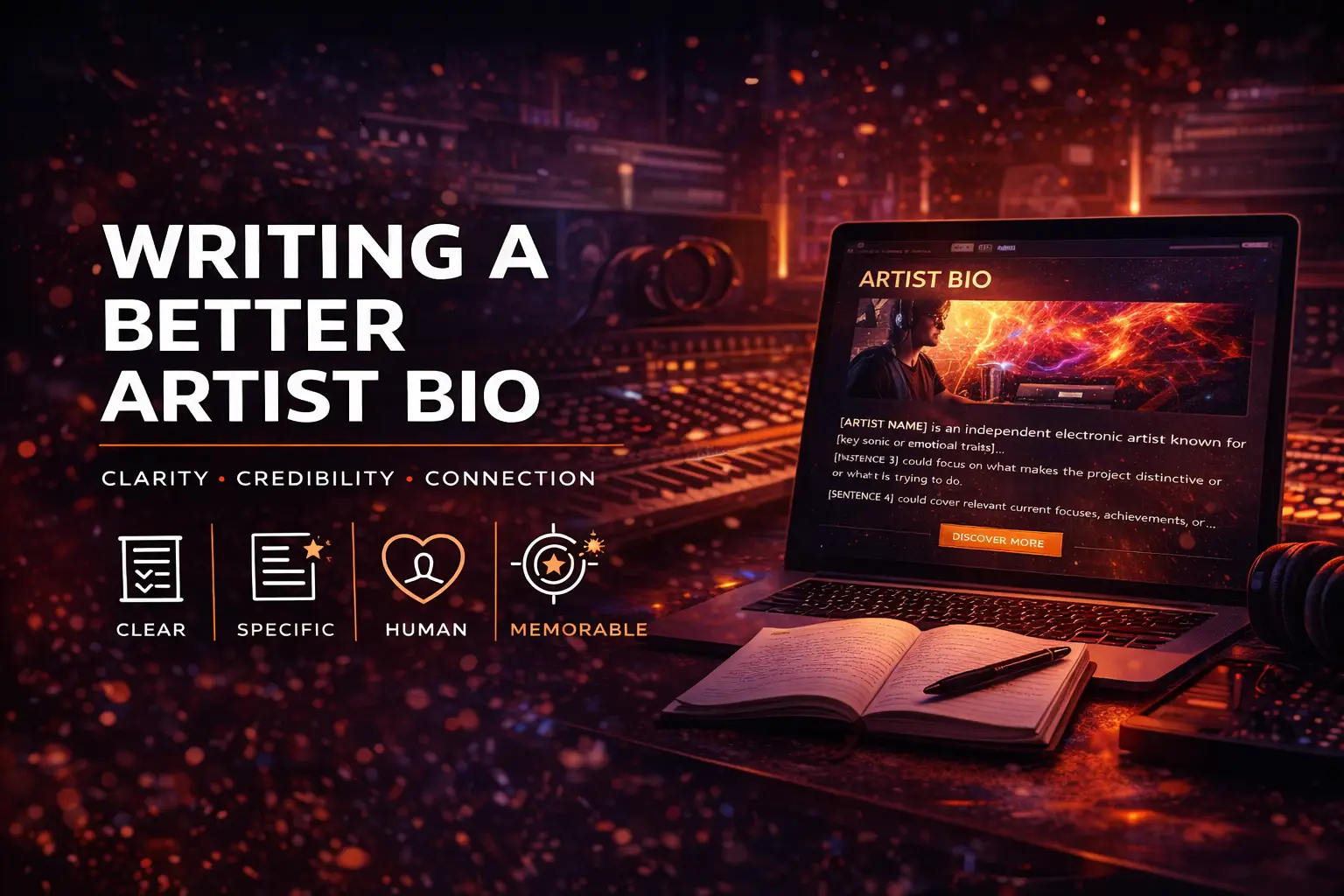 How to Build a Better Artist Bio That Still Sounds Like a Real Person