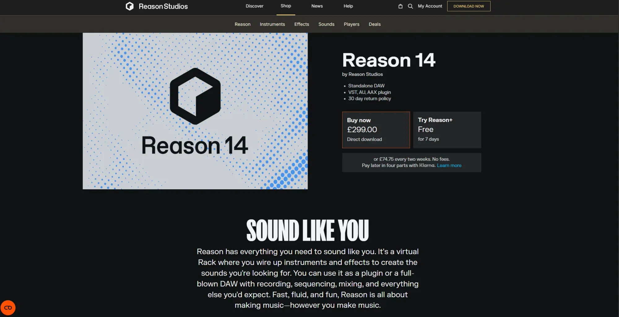 Reason 14 Has Now Been Released