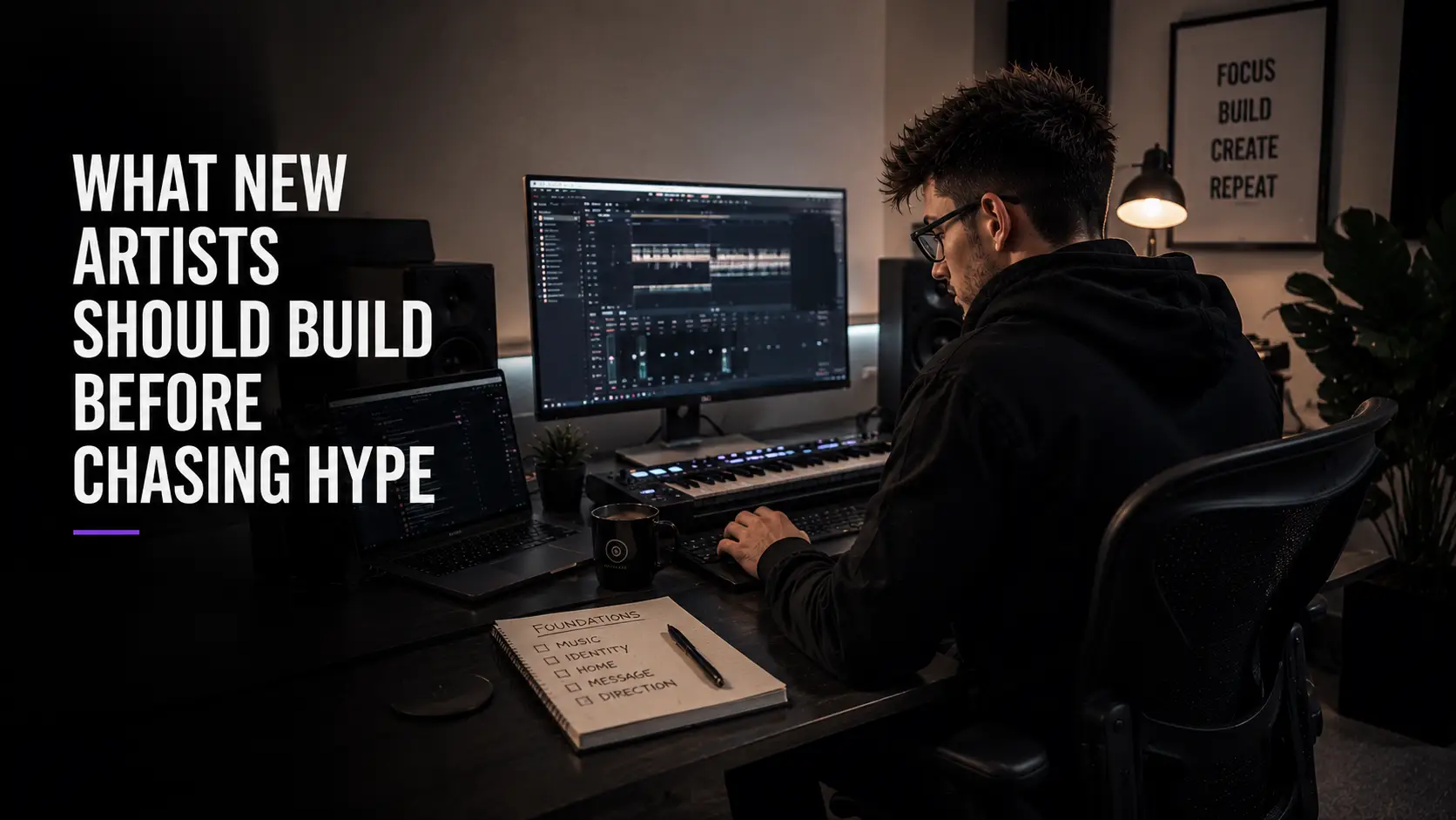 What New Artists Should Build Before Chasing Hype